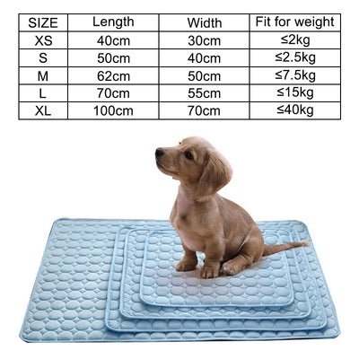 Cooling Summer Dog Mat - Breathable & Washable AliExpress