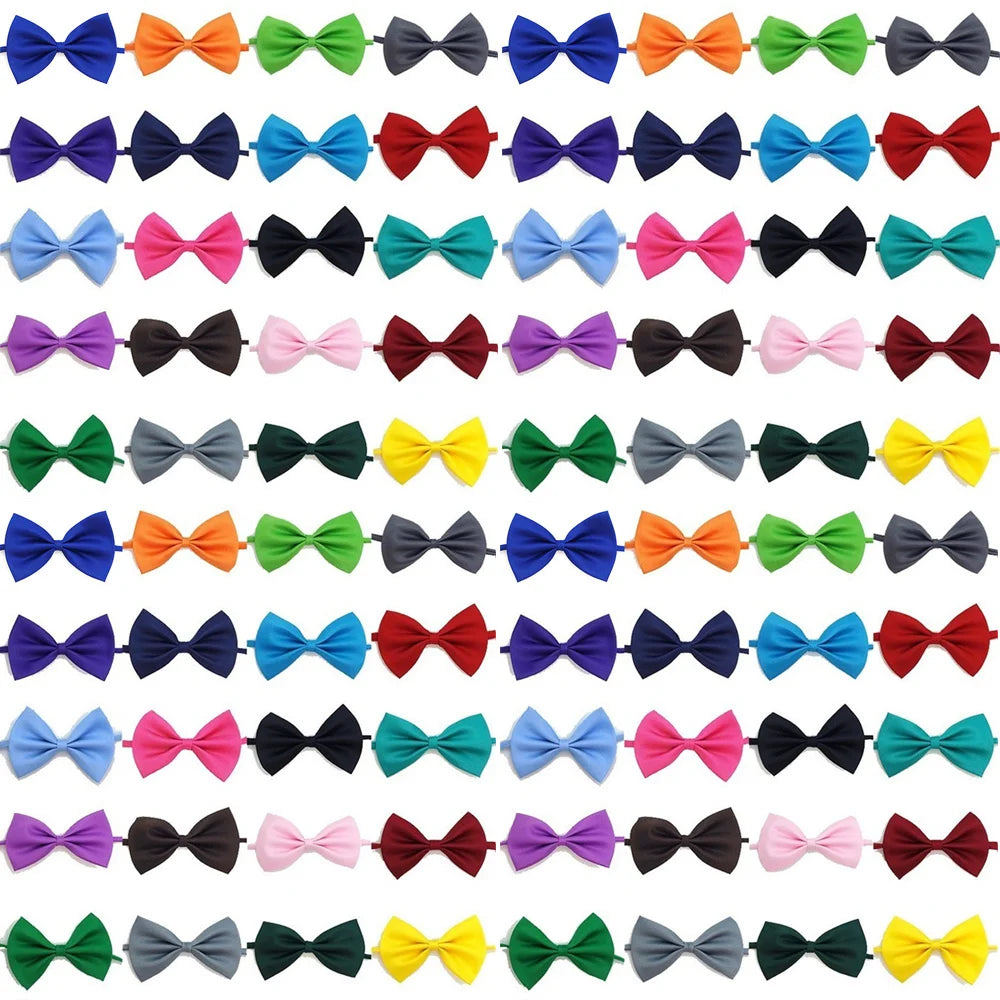 Bulk Pet Bow Tie Set - 50 or 100 set