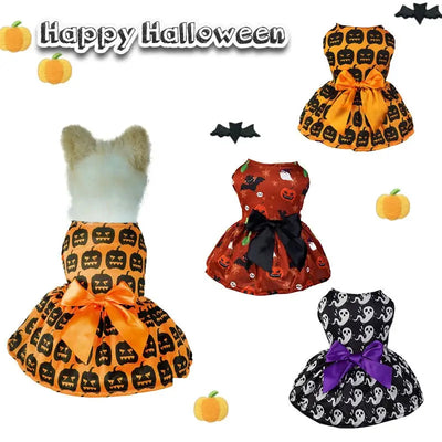 Halloween Pumpkin Dog Dress for Parties & Fun AliExpress