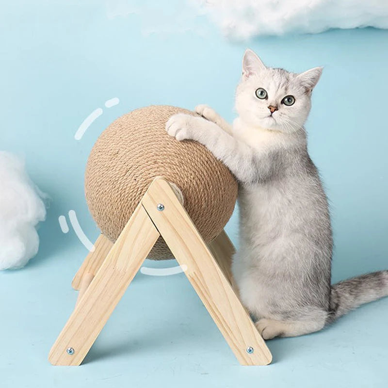 Sisal Rope Cat Scratching Ball Toy for Cats AliExpress