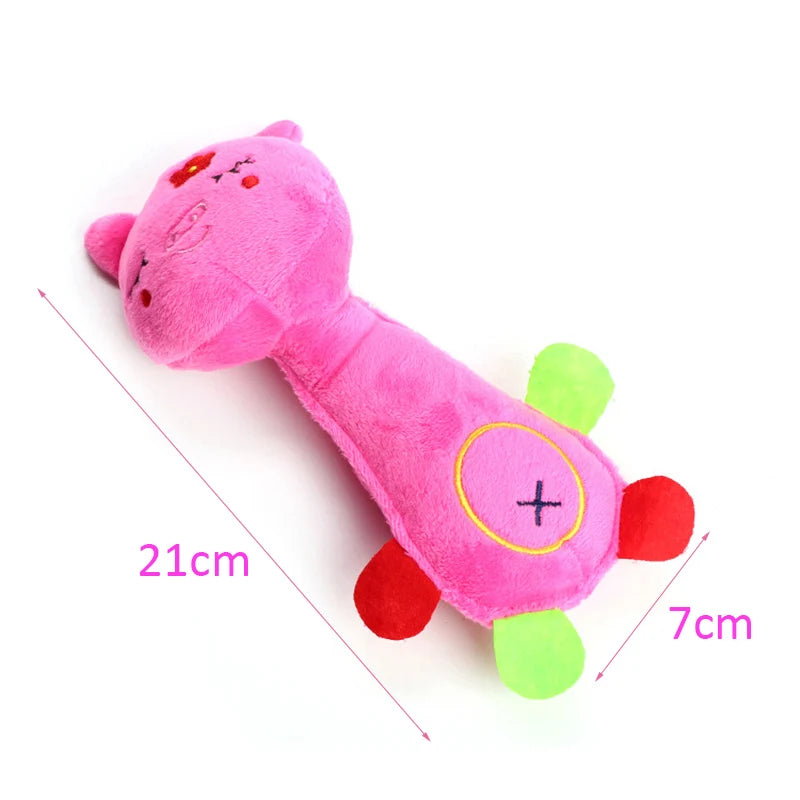 Durable Squeaky Plush Dog Toy for Small Breeds AliExpress