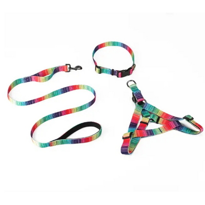 Matching Leash & collars Set Tan Cress