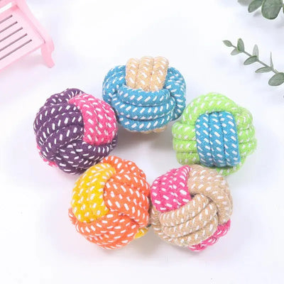 Mini Cotton Rope Dog Chew Toy – Dental Friendly AliExpress