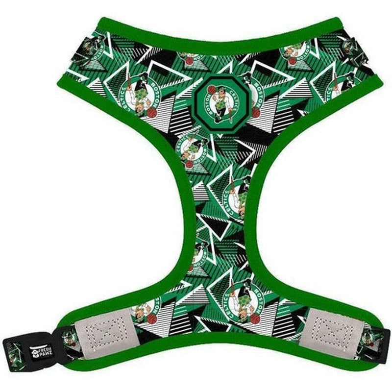 Boston Celtics Adjustable Mesh Dog Harness - NBA Style Almandine