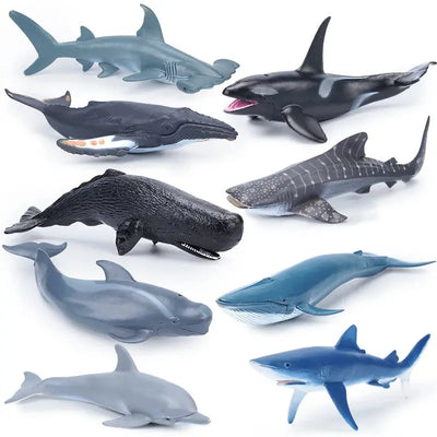 Ocean Animal Figurine Set – Educational Marine Models AliExpress