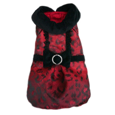 Elizabeth City Coat - Festive Elegance for Your Pet Lime Aeneas