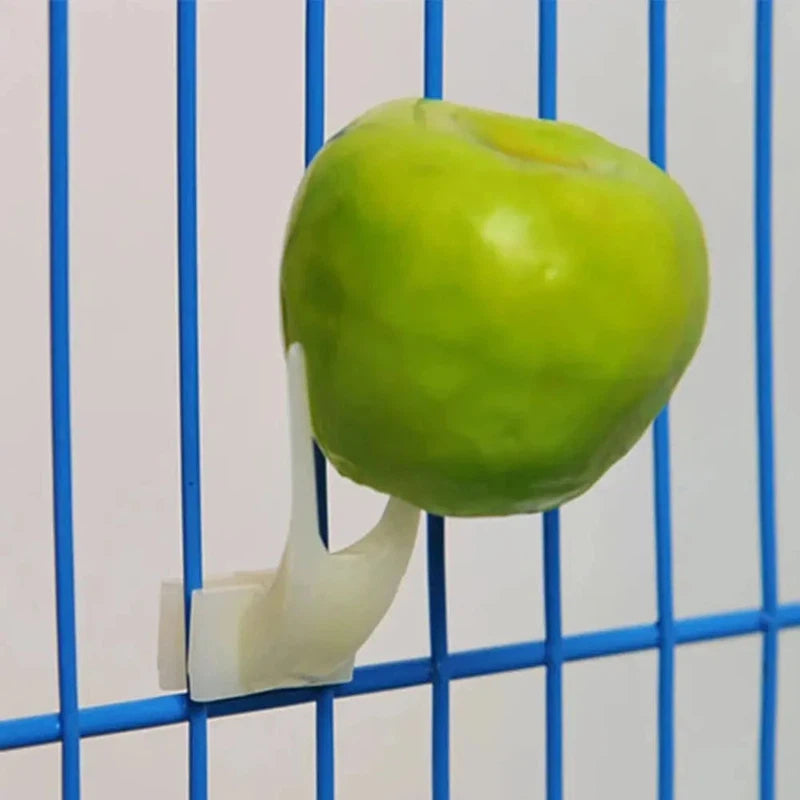 Parrot Fruit Fork Food Holder for Cage Feeding AliExpress