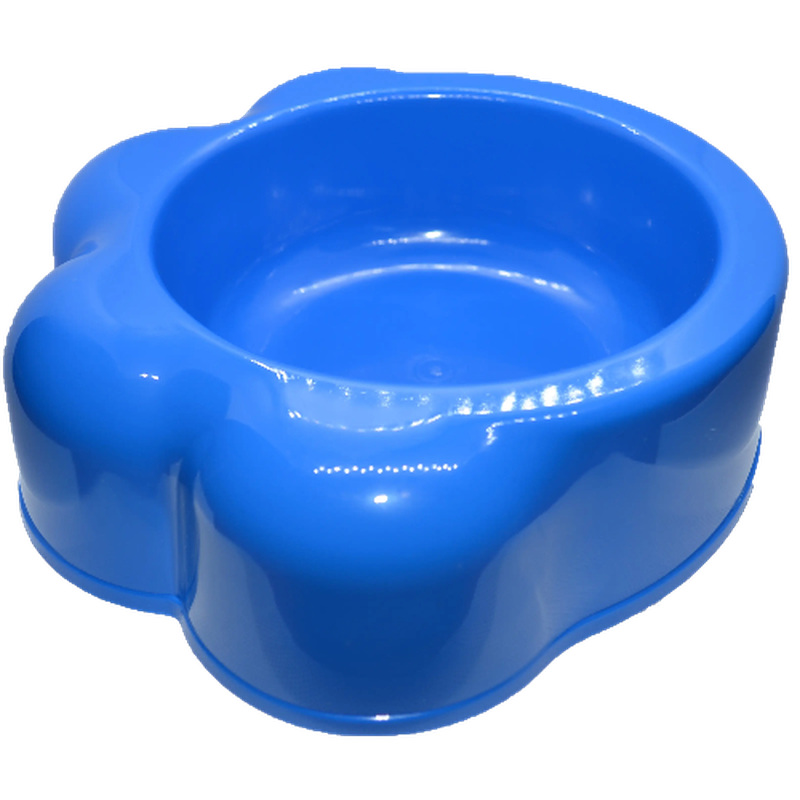 Paw-shaped Pet Bowl / Dog Bowl / Cat Bowl / Bowl Feeder Teal Zeus