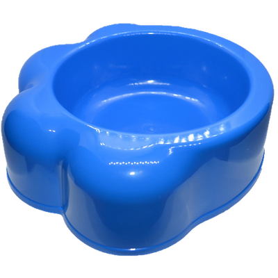 Paw-shaped Pet Bowl / Dog Bowl / Cat Bowl / Bowl Feeder Teal Zeus