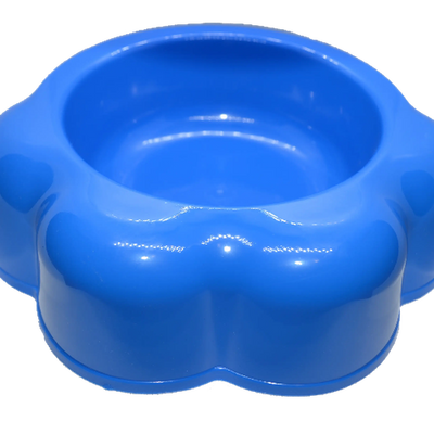 Paw-shaped Pet Bowl / Dog Bowl / Cat Bowl / Bowl Feeder Teal Zeus