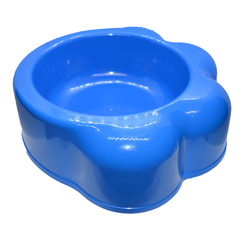 Paw-shaped Pet Bowl / Dog Bowl / Cat Bowl / Bowl Feeder Teal Zeus