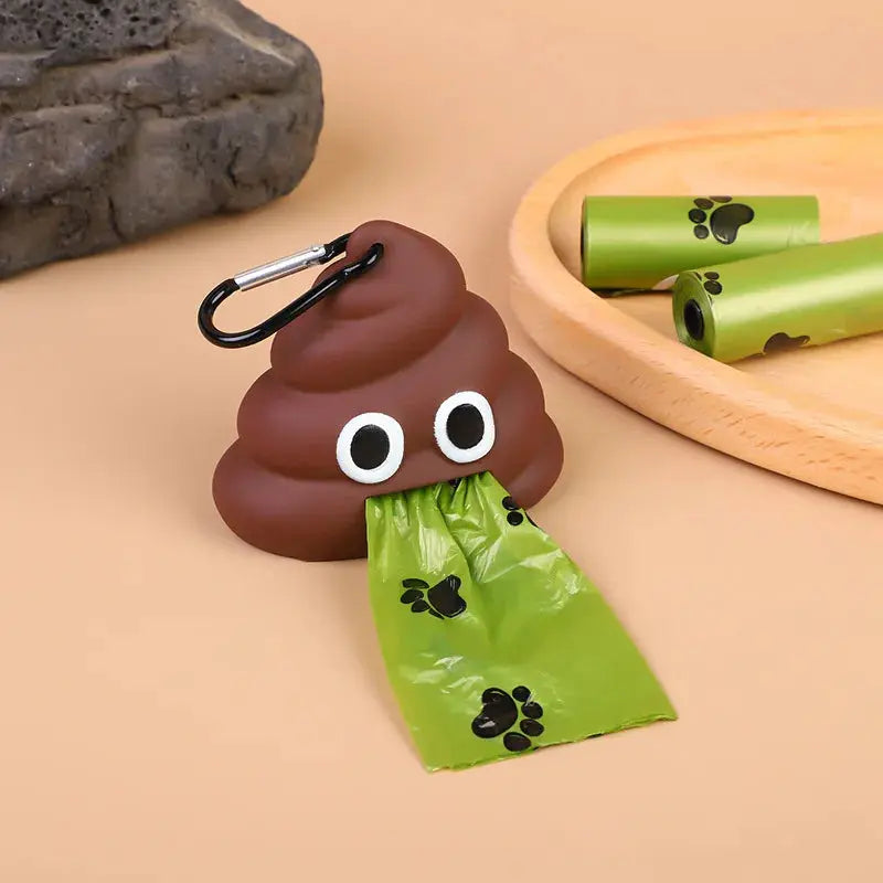 Portable Dog Waste Bag Dispenser – Fun Fecal Design AliExpress