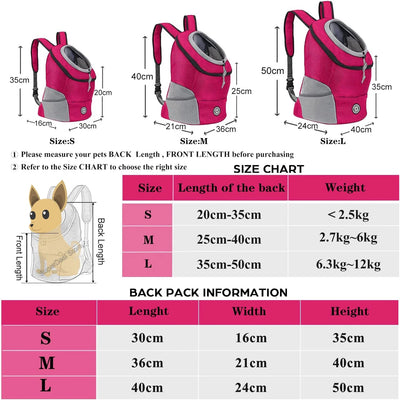 Double Shoulder Pet Backpack for Comfortable Dog Travel AliExpress