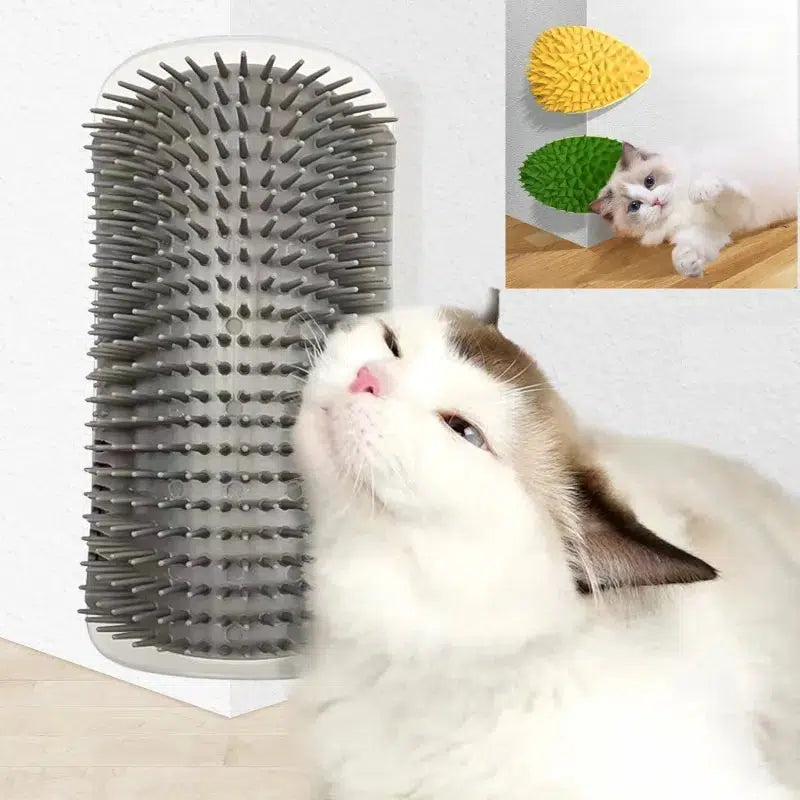 Cat Scratcher & Massager Combo