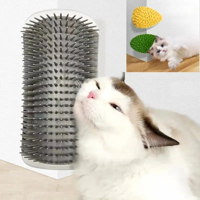 Cat Scratcher & Massager Combo