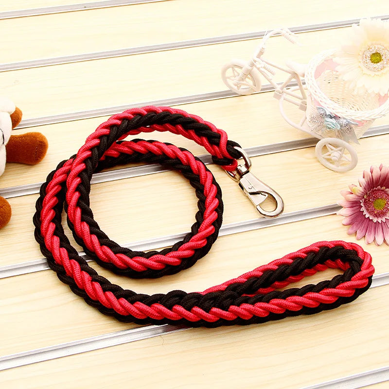 Durable Nylon Dog Collar Leash Set