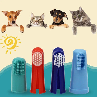 Soft Finger Pet Toothbrush Set