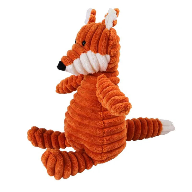 Durable Animal-Shaped Squeaky Plush Dog Toy AliExpress