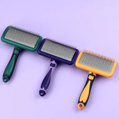 Stainless Steel Dog Brush for Grooming and Massage AliExpress