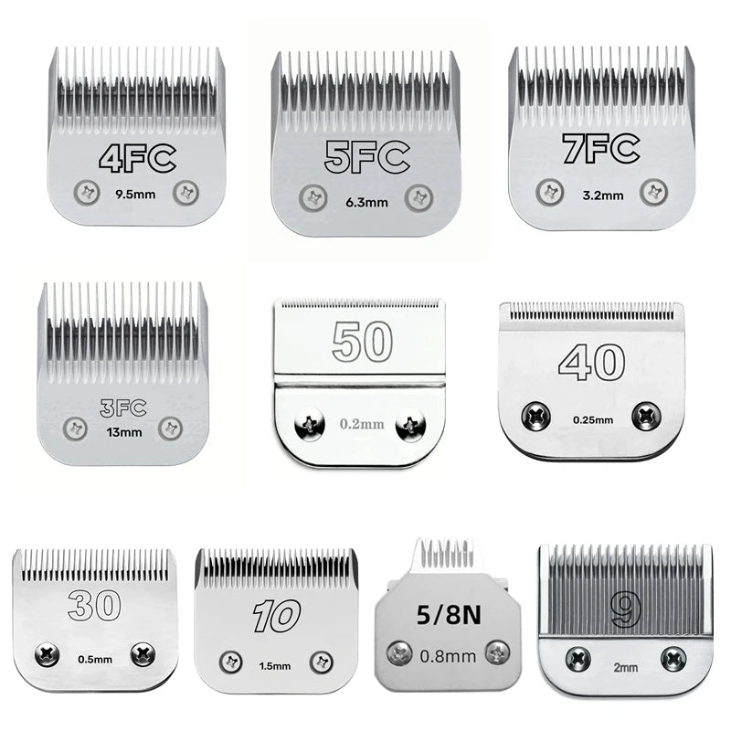 Professional Pet Clipper Blades