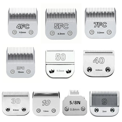 Professional Pet Clipper Blades