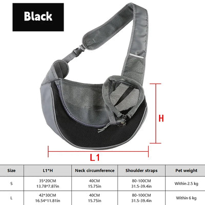 Breathable Pet Travel Sling