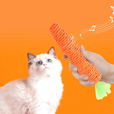 Interactive Carrot Chew Toy for Cats AliExpress