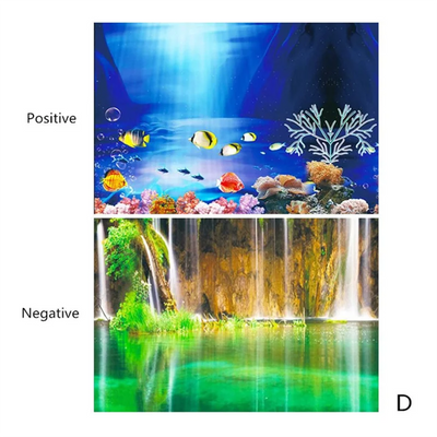 Tranquil Ocean Scene Aquarium Background Poster AliExpress