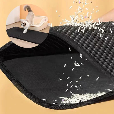 Waterproof Double-Layer Cat Litter Mat for Easy Cleanup AliExpress