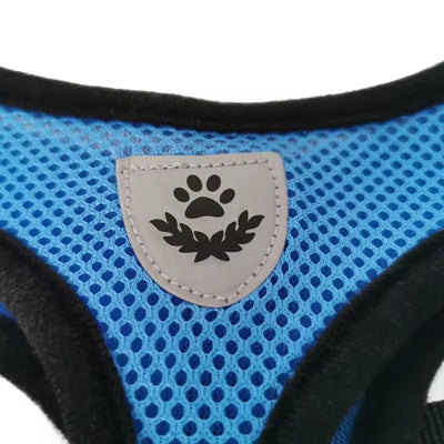 Adjustable Mesh Dog Harness Set