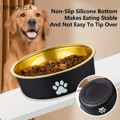 Anti-Slip Stainless Steel Dog Feeding Bowls AliExpress