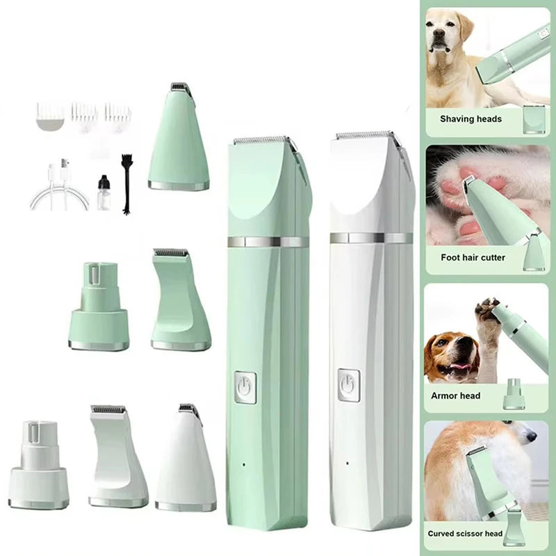 4-in-1 Cordless Dog Grooming Clippers AliExpress