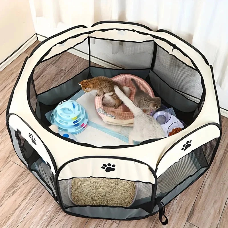 Foldable Cat Maternity Tent - Waterproof & Scratch-Resistant AliExpress