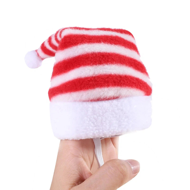 Pet Cat Dog Christmas Hat Cap Puppy Dog Accessories for Small Dogs Dog Costume Dog Hats for Cats Dog Costumes Pet Supplies Poochi Paws