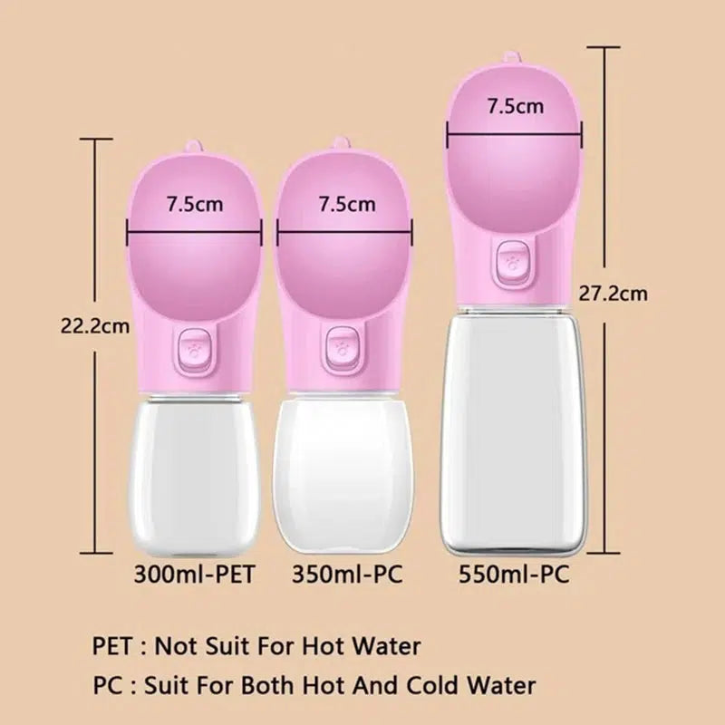 Portable Leakproof Pet Water Bottle