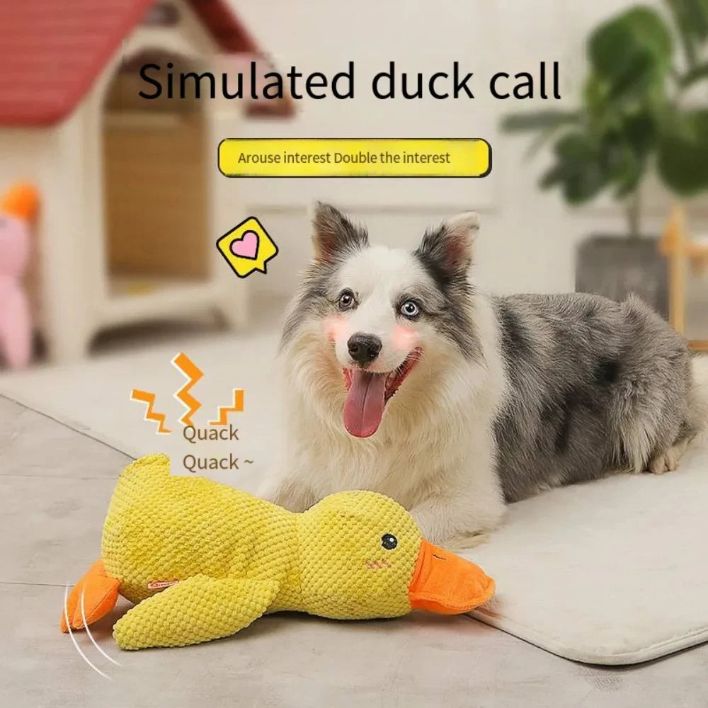 Stomping Duck Bite-Resistant Plush Dog Toy AliExpress