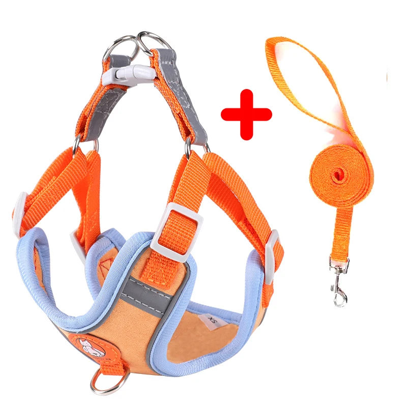 Reflective No-Pull Dog Harness Set