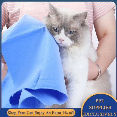 Quick-Dry Pet Bathrobe Towel