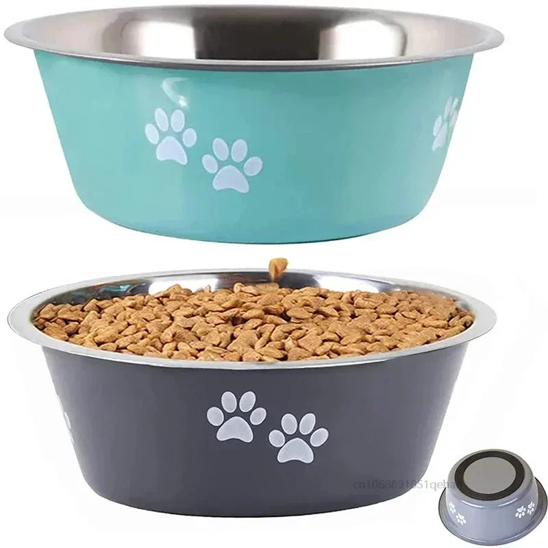 Non-Slip Stainless Steel Dog Bowl for All Sizes AliExpress