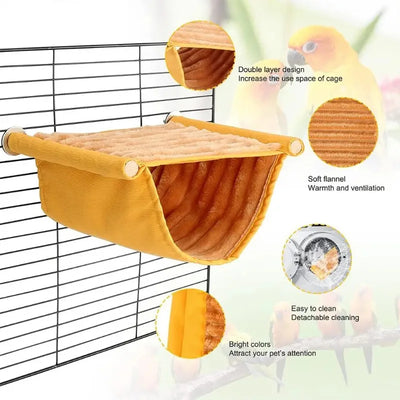 Cozy Plush Hammock Nest for Birds & Small Pets AliExpress