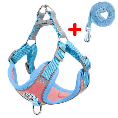 Reflective No-Pull Dog Harness Set