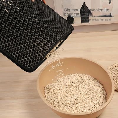 Double Layer Waterproof Cat Litter Trap Mat AliExpress