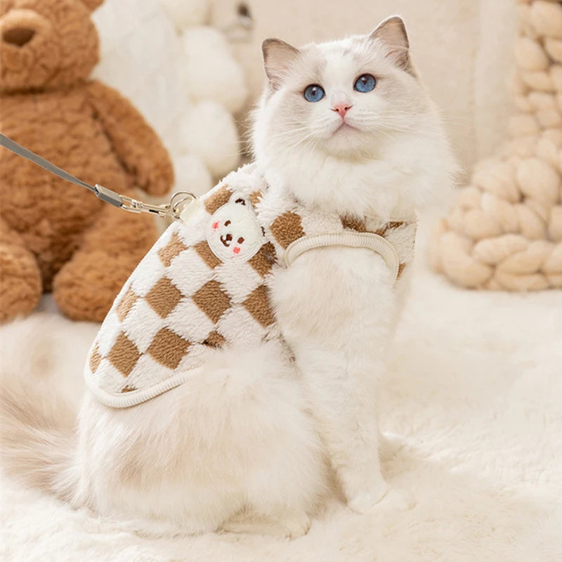 Cozy Winter Cardigan for Hairless Cats with Secure Buckle AliExpress