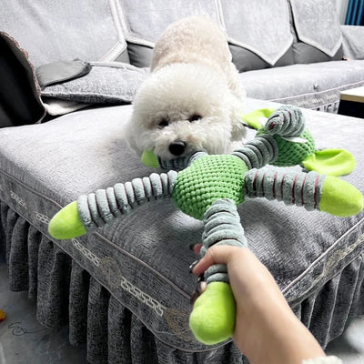 Indestructible Squeaky Plush Animal Toy for Large Dogs AliExpress