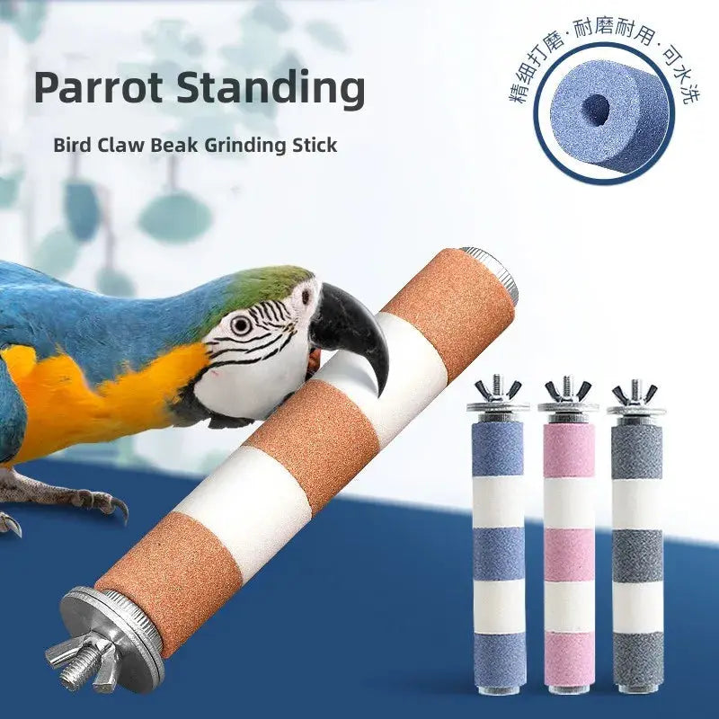 Bird Claw Grinding Stand Cage Accessory - Poochi Paws