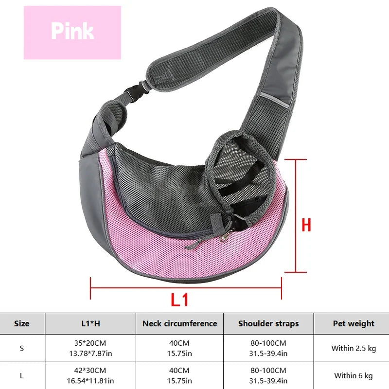 Breathable Pet Travel Sling