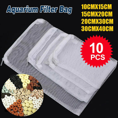 Reusable Aquarium Filter Media Bags with Zipper AliExpress