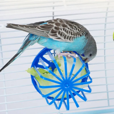 Bird Cage Feeder Fruit Holder Basket - Poochi Paws