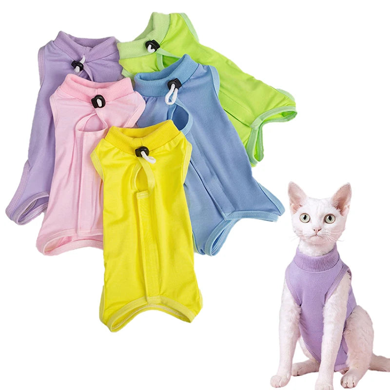 Soft Cat Recovery Suit for Post-Surgery Comfort AliExpress