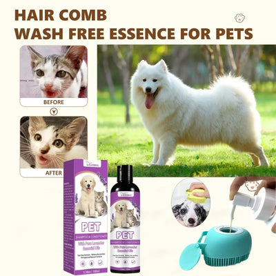 Pet Shampoo & Conditioner for Delicate Coats